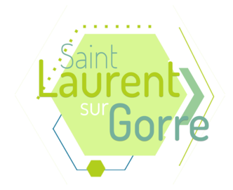 Logo Saint Laurent sur Gorre 87 site internet vue de drone